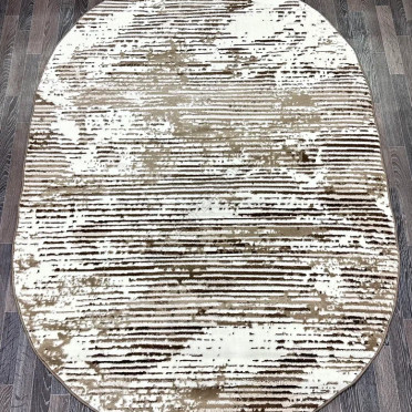 Ковер турецкий D071A_VIZON коллекции Bojnord овальный