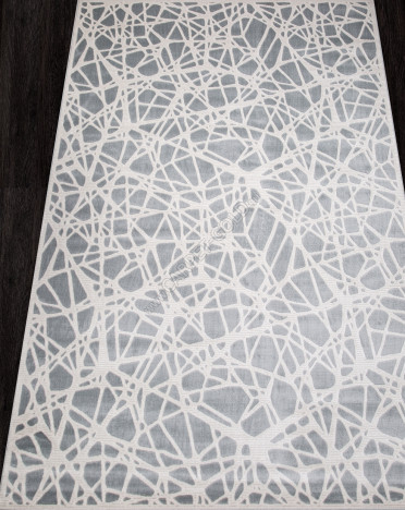 Ковер российский D967 MIRANDA (PP Heatset Высокоплотный, голубой)