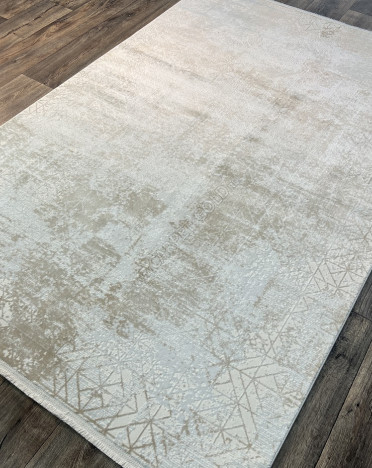 Ковер турецкий 1107 SOHO TUR (Акрил - Полиэстер, бежевый, серый)