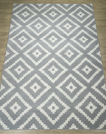 Ковер российский 15767 БелКа Лайла де Люкс (Полипропилен, серый)