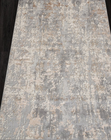 Ковер российский F165 LIMAN (Полиэстер, серый, разноцветный)