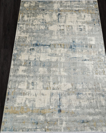 Ковер турецкий C105AB EMPEROS OLIMPOS (Акрил, Эвкалиптовый шелк, желтый, серый)