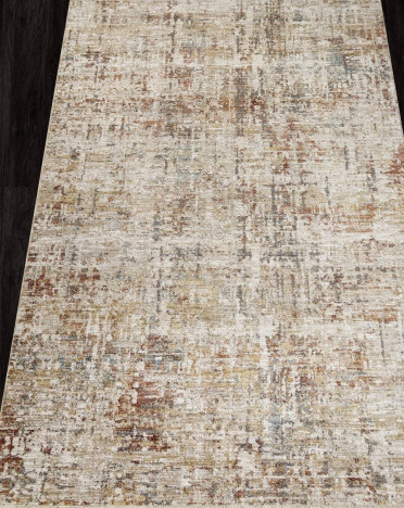 Ковер турецкий LB187A SHANTI (Полиэстер, бежевый, разноцветный)