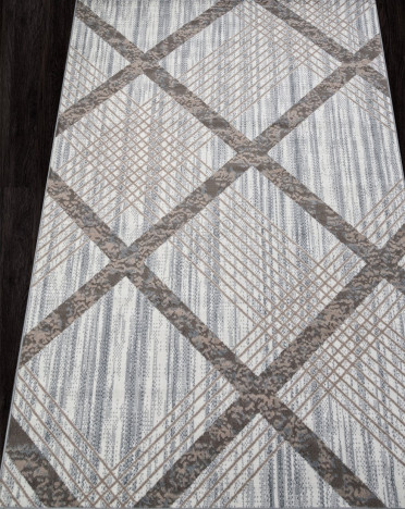 Ковер российский F351 SIERRA (Полипропилен, бежевый, серый, кремовый)