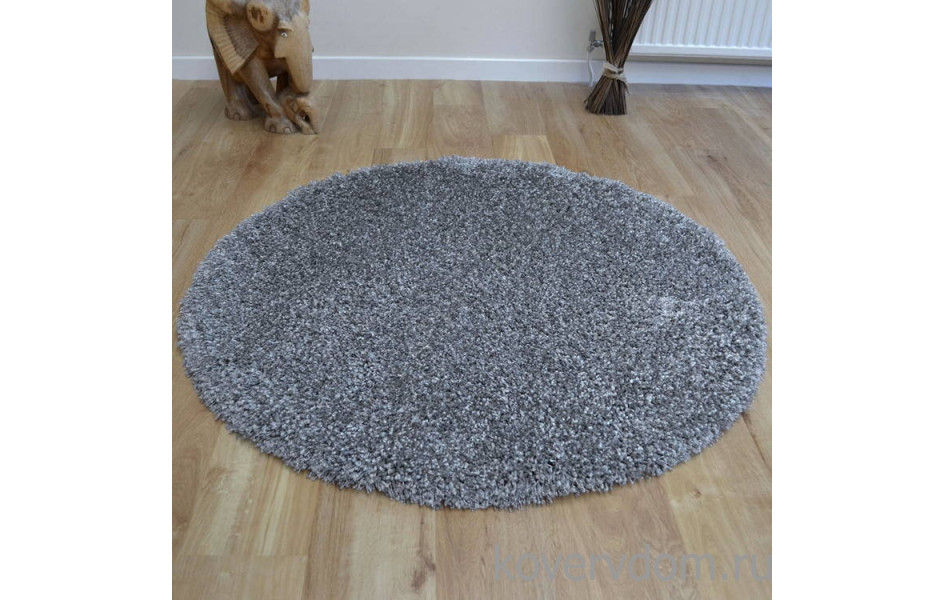 Бельгийский ковер с длинным ворсом Twilight 39001 9999 Круглый
