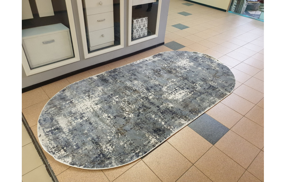 Ковер Antik V828B BLUE Oval