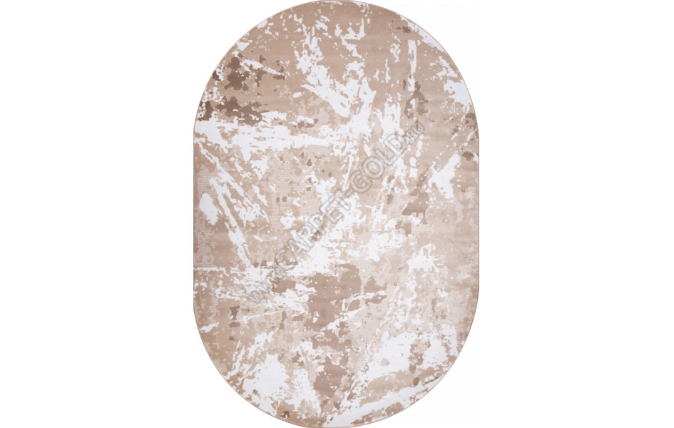 Ковер D943 - BEIGE-BROWN - Овал - коллекция VALENCIA DELUXE