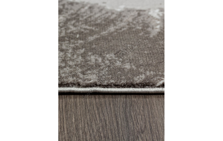 Ковер GL020A - BROWN / BROWN - Овал - коллекция NENSI