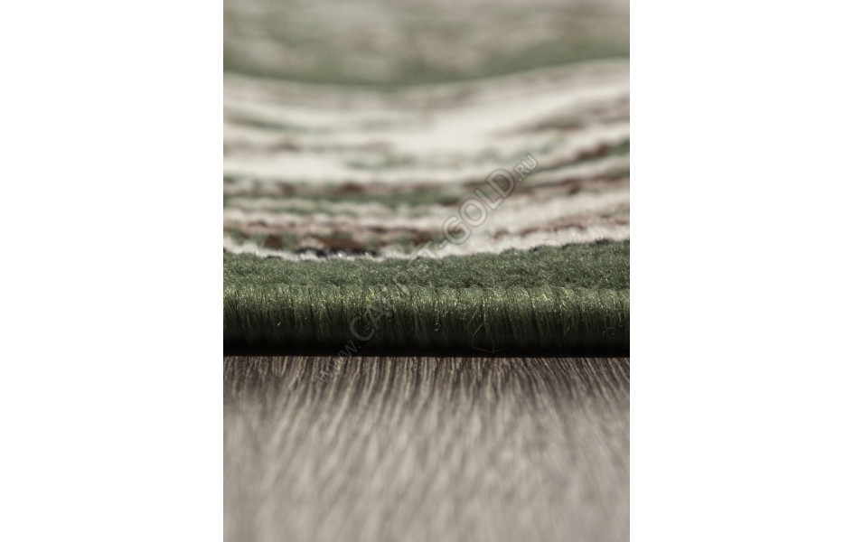 Ковер D285 - GREEN - Овал - коллекция GAVANA