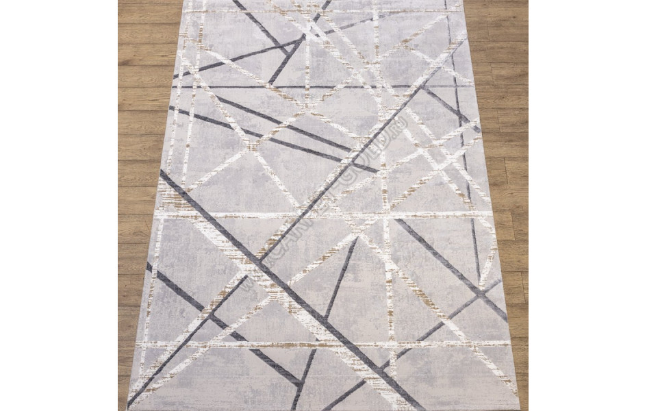 КОВРЫ ДИЗАЙН N914A ЦВЕТ SH_CREAM / SH_L_GRAY Prado